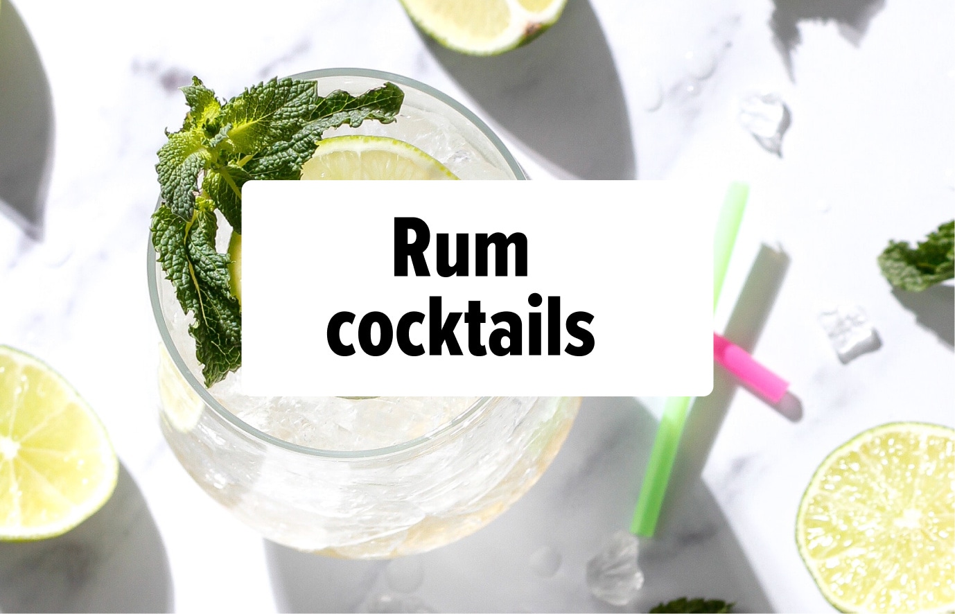 Rum cocktails
